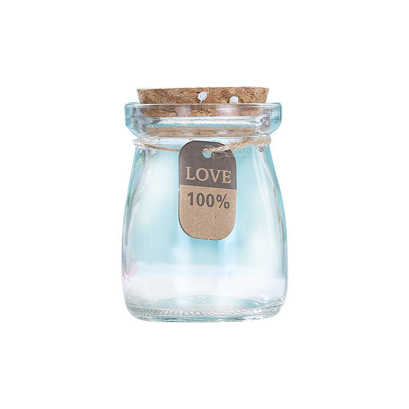 Candle Supplies Glass Jars - Petite bouteille en verre Lucky Star,