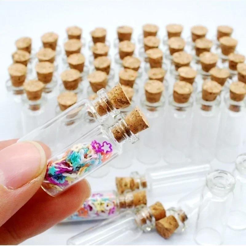 Candle Supplies Glass Jars - Mini pots en cristal transparent au