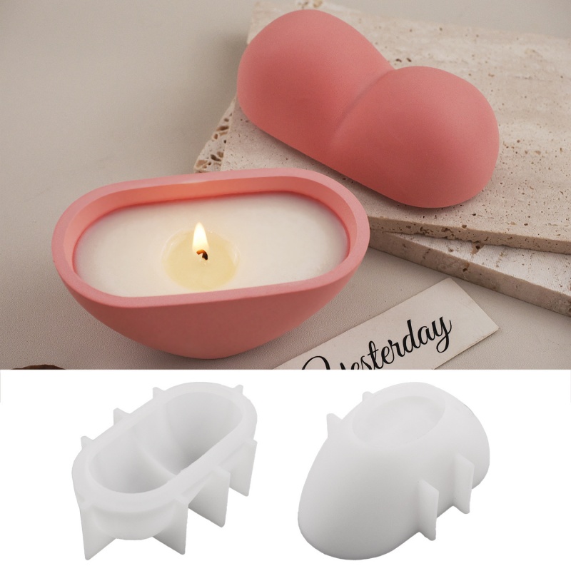 Candle Vessel Supplies - Pot de bougie en forme de