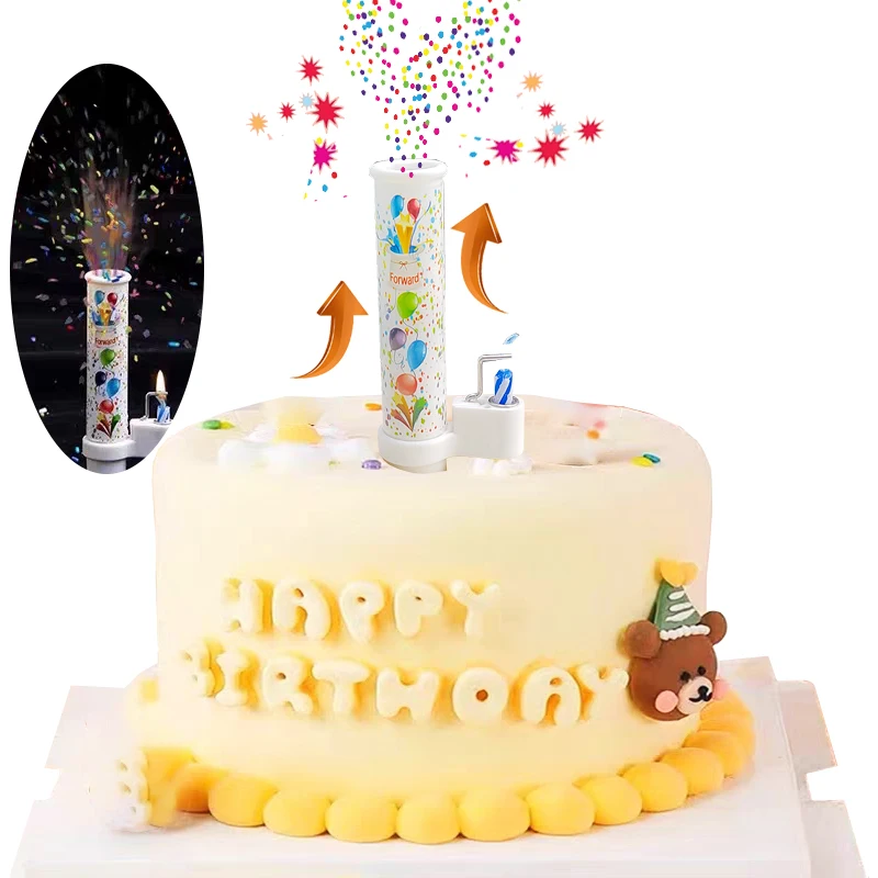 Candle Surprise - Bougies Surprise joyeux anniversaire gâteau bougies