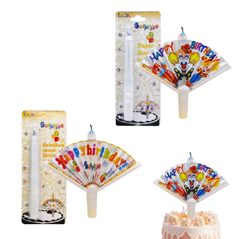 Candle Surprise - Bougie Joyeux Anniversaire avec Bannière en