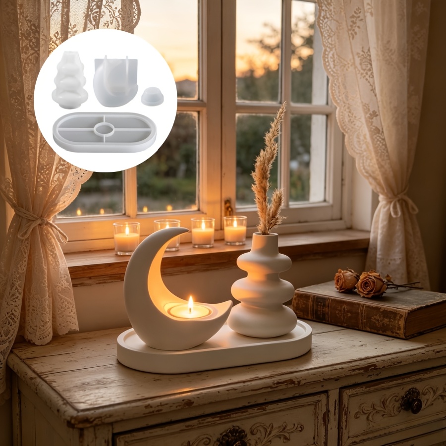 Candle Quotes - Ensemble de 4 pièces comprenant un