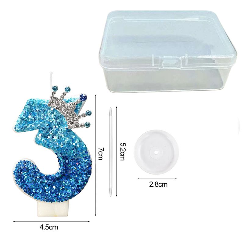Bougie d'anniversaire numériqu - Candle Supplies In avis et prix