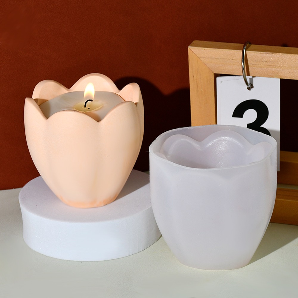 Bougeoir tulipe avec moules en - Candle Quotes avis et prix