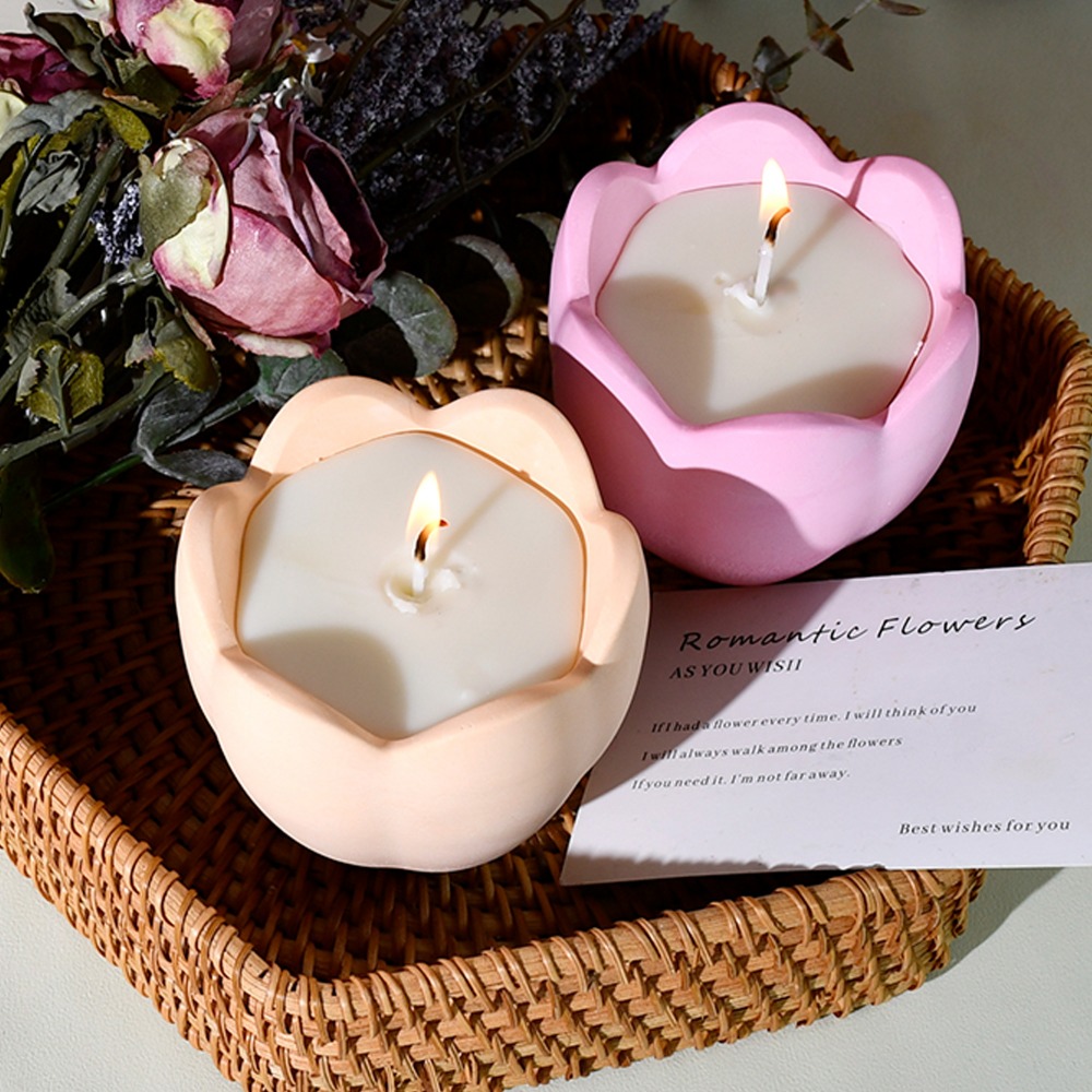 Bougeoir tulipe avec moules en - Candle Quotes avis et prix