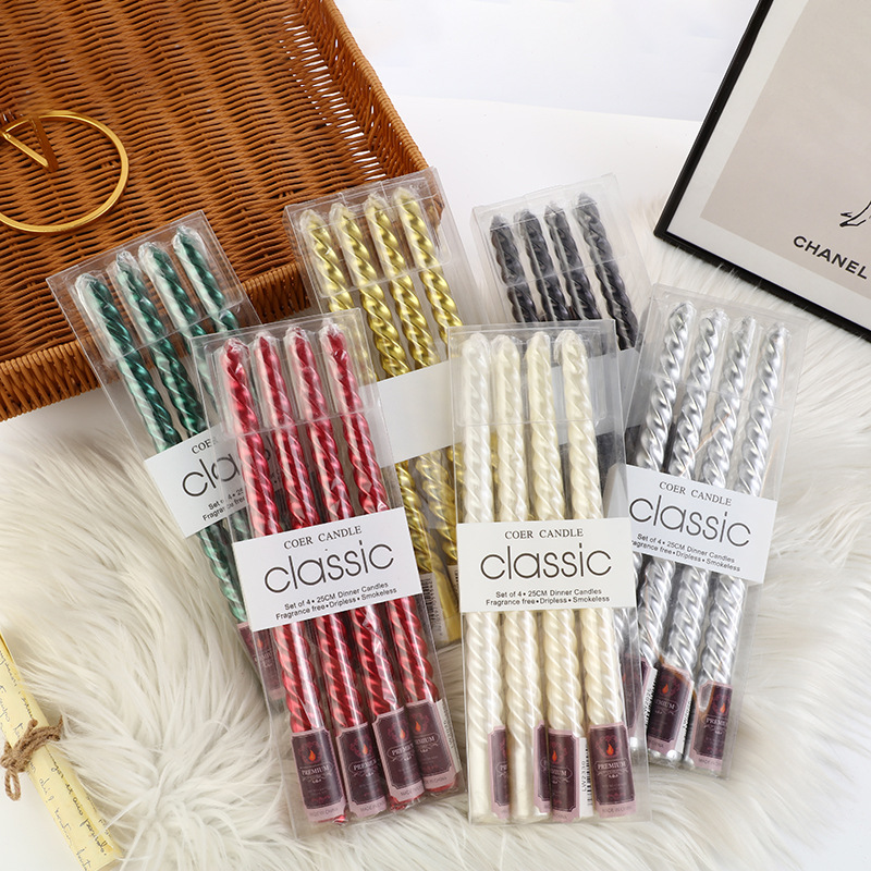 Bougies de chandelier filetées - Candle Quotes avis et prix