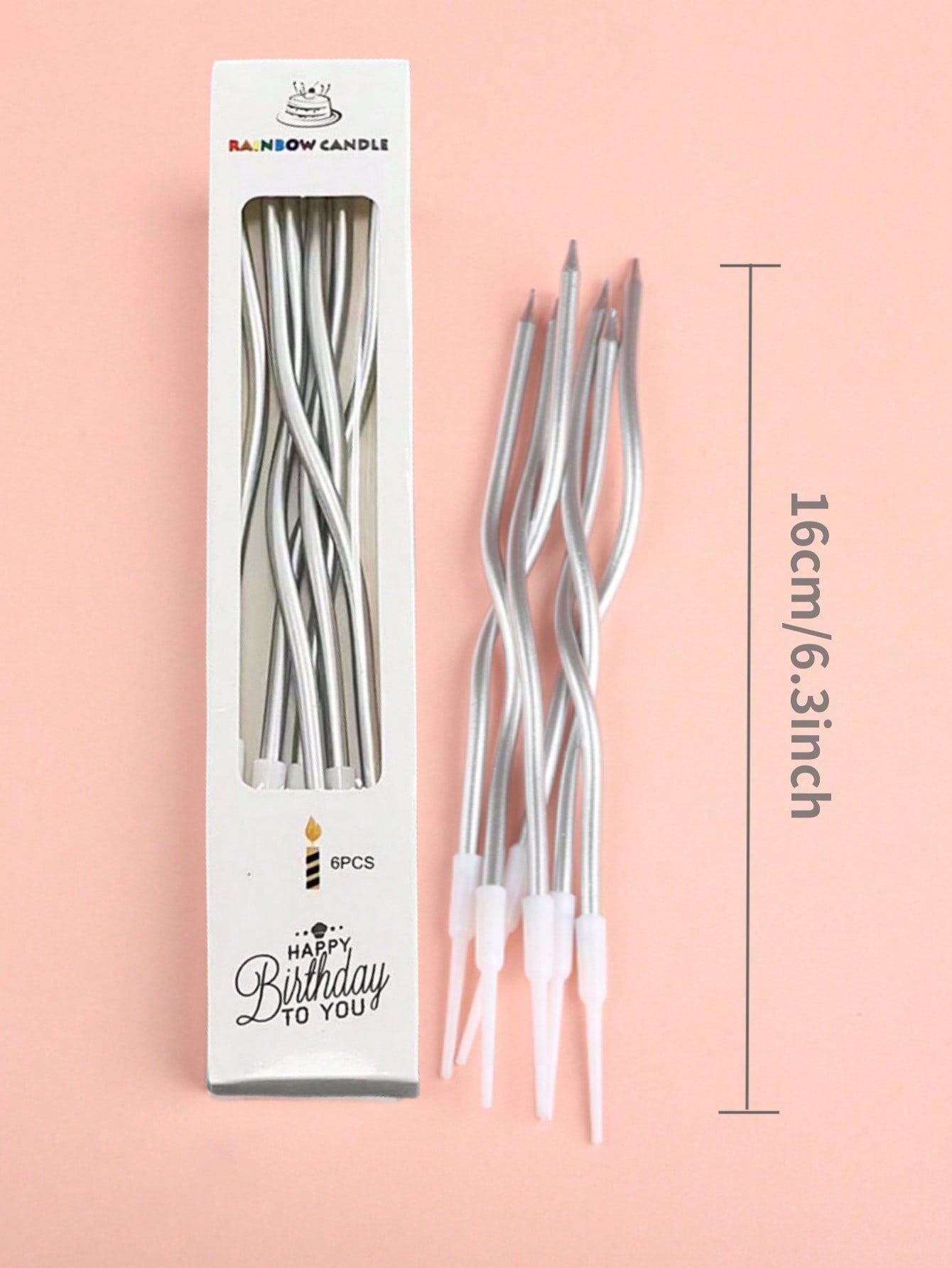 6 pièces/boîte Bougies d'anniv - Candle Supplies In avis et prix