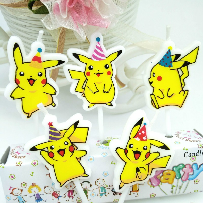 5 pièces/lot Pokemon gâteau d' - Candle Surprise avis et prix