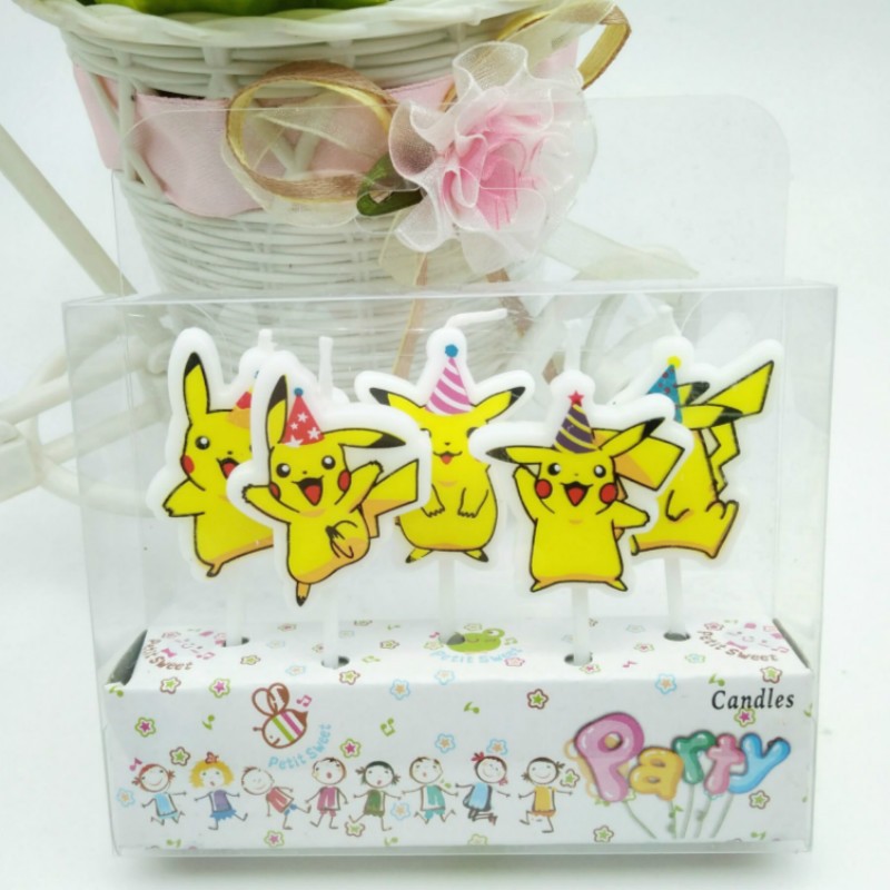 5 pièces/lot Pokemon gâteau d' - Candle Surprise avis et prix