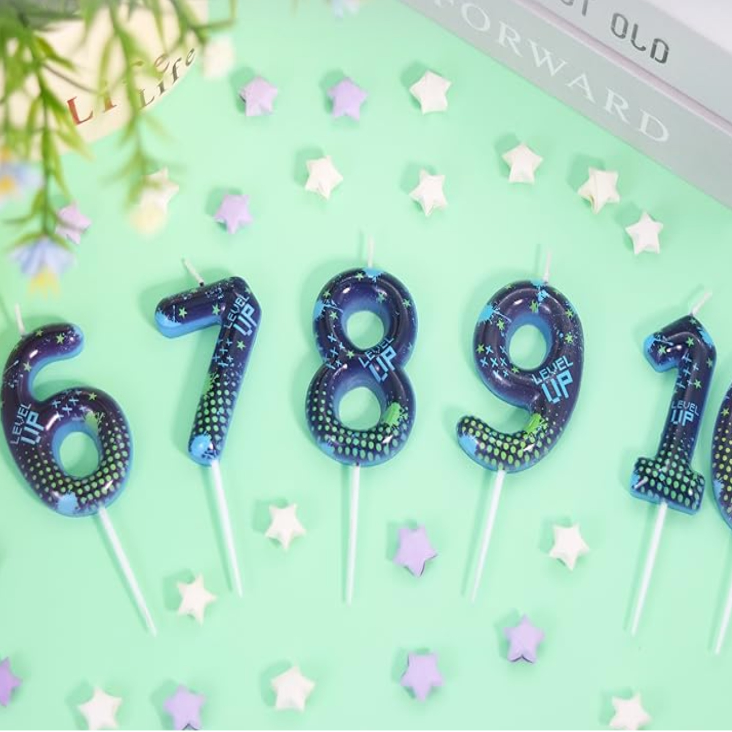 Bougies d'anniversaire bleues  - Candle Supplies In avis et prix