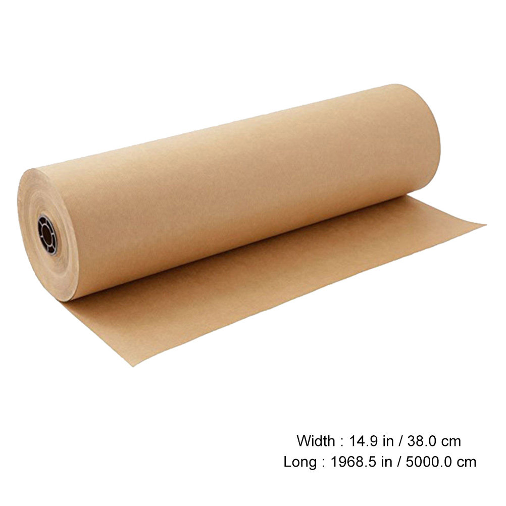 1 rouleau de papier kraft brun - Kraft Paper Box avis et prix