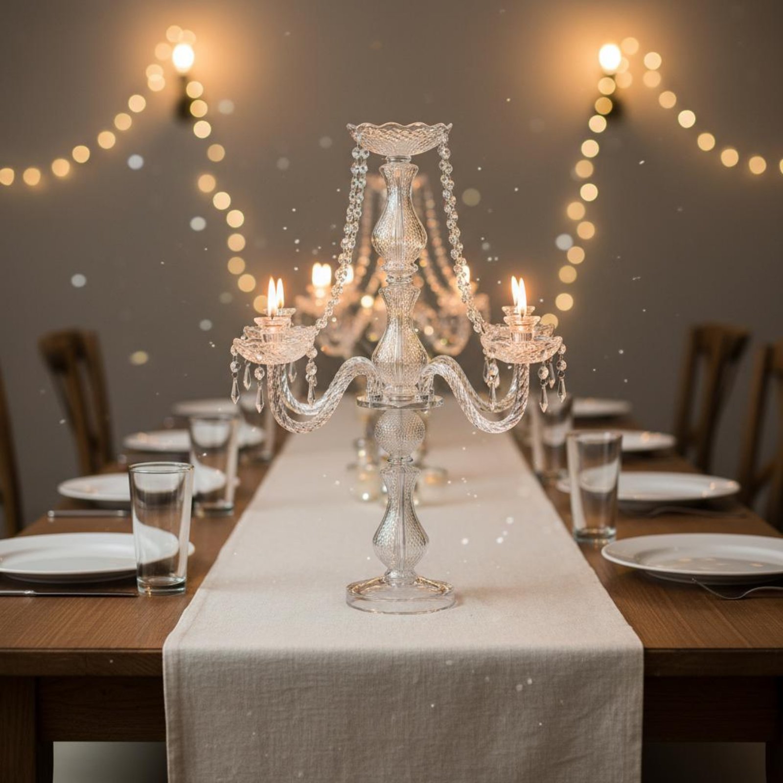 Candélabre en cristal élégant  - Candle Quotes avis et prix