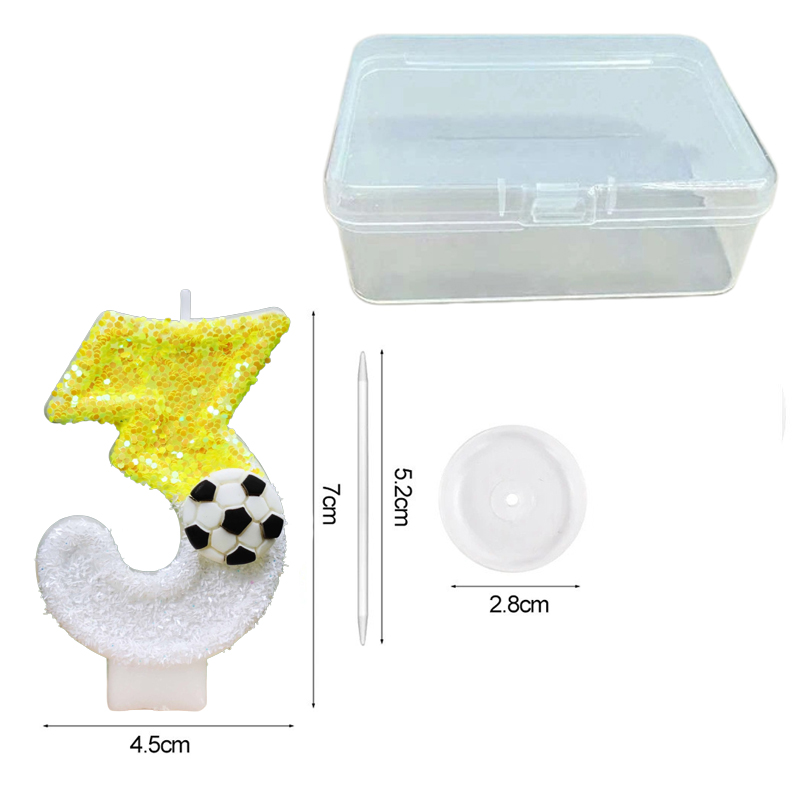 Bougies d'anniversaire numériq - Candle Supplies In avis et prix