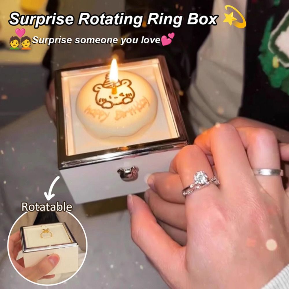 Boîtes à anneaux à rabat autom - Candle Surprise avis et prix