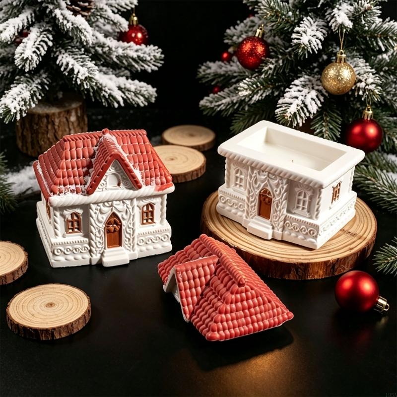 Moule en forme de maison d'hiv - Candle Vessel Supplies avis et prix