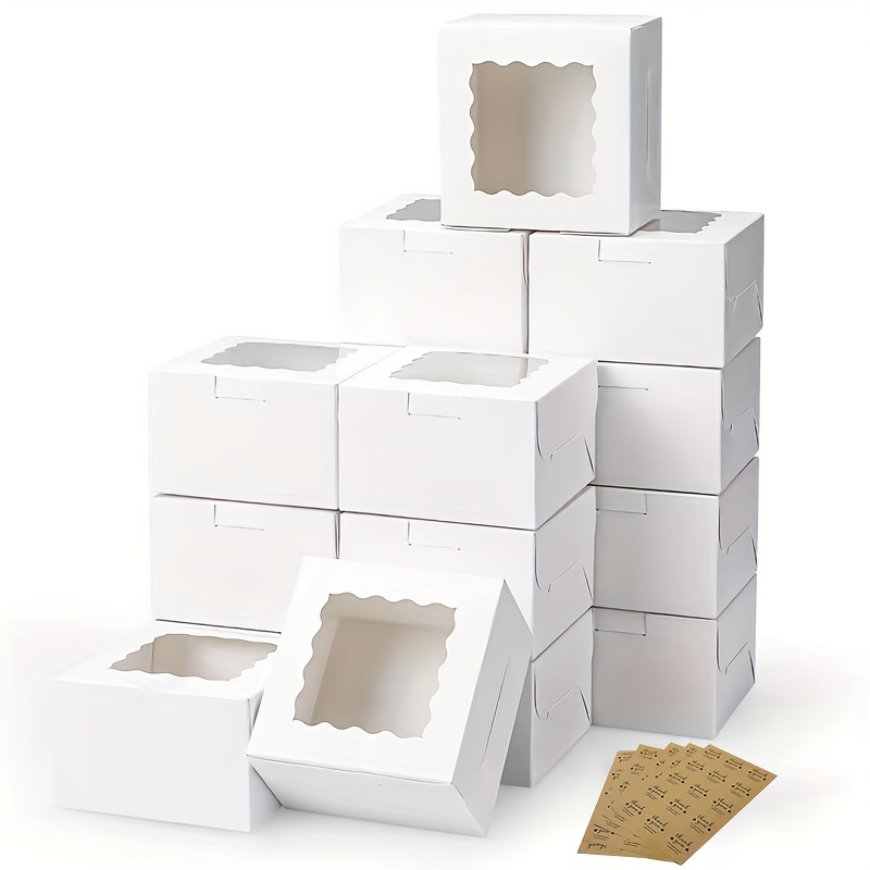 10 boîtes en papier Kraft avec - Kraft Paper Box avis et prix