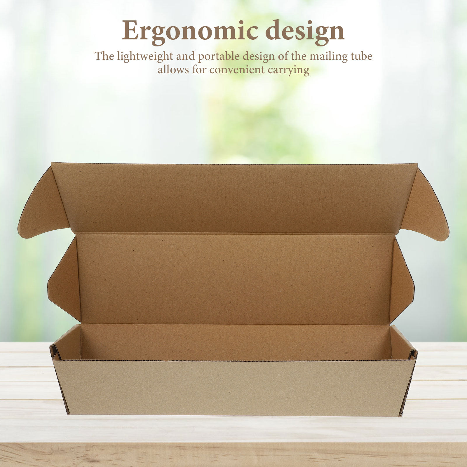 10 tubes d'expédition triangul - Kraft Paper Box avis et prix