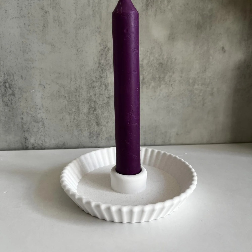 Porte-bougie rond à rayures, m - Candle Quotes avis et prix