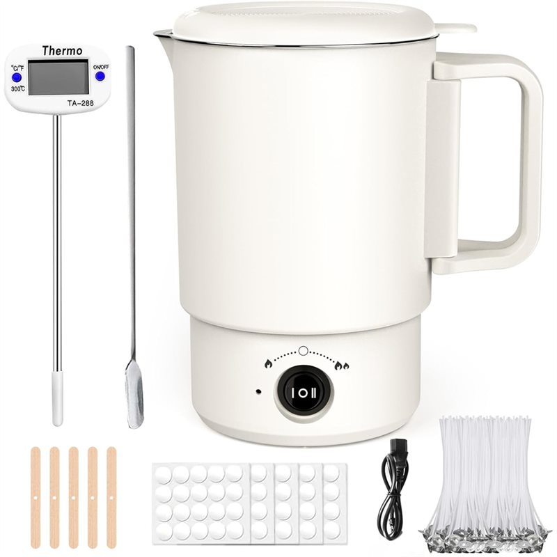 Kit de pot à cire électrique 8 - Candle Supplies Uk avis et prix