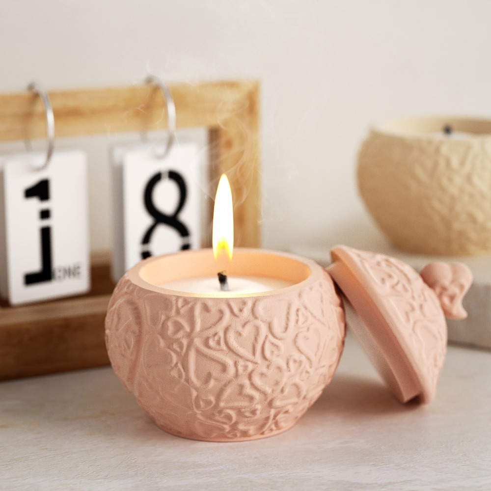 Boîte de rangement en relief F - Candle Vessel Supplies avis et prix